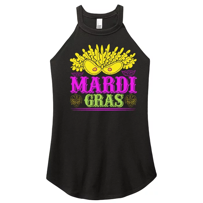 Mardi Gras Women’s Perfect Tri Rocker Tank