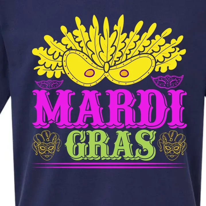 Mardi Gras Sueded Cloud Jersey T-Shirt