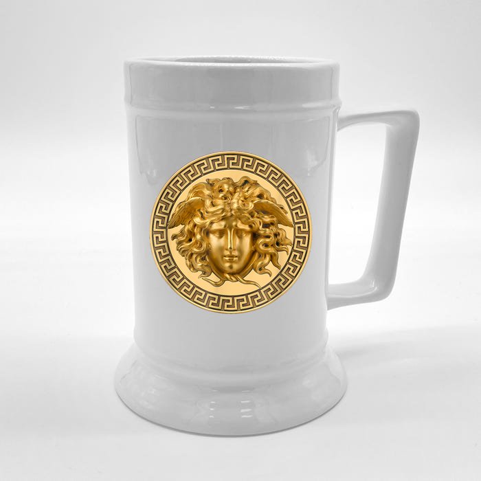 Medusa Goddess Myth Gorgon Greek Mythology Front & Back Beer Stein