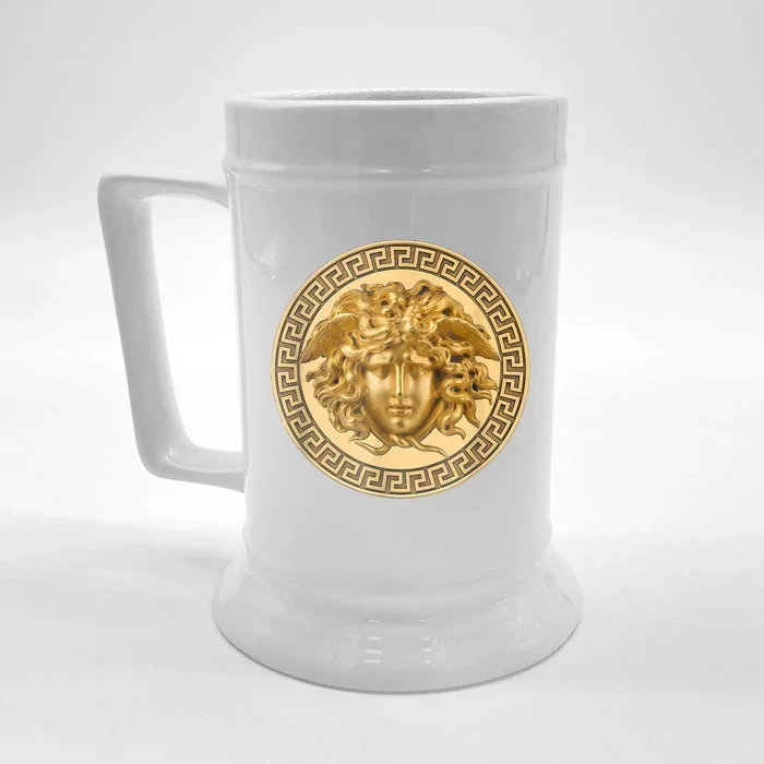 Medusa Goddess Myth Gorgon Greek Mythology Front & Back Beer Stein