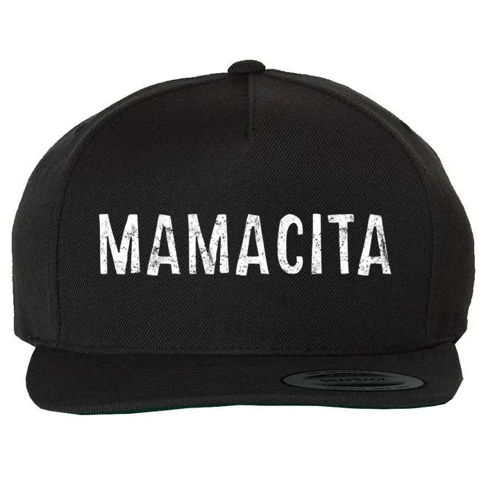 Mamacita Gift Wool Snapback Cap