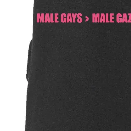 Male Gays More Male Gaze Doggie 3-End Fleece Hoodie