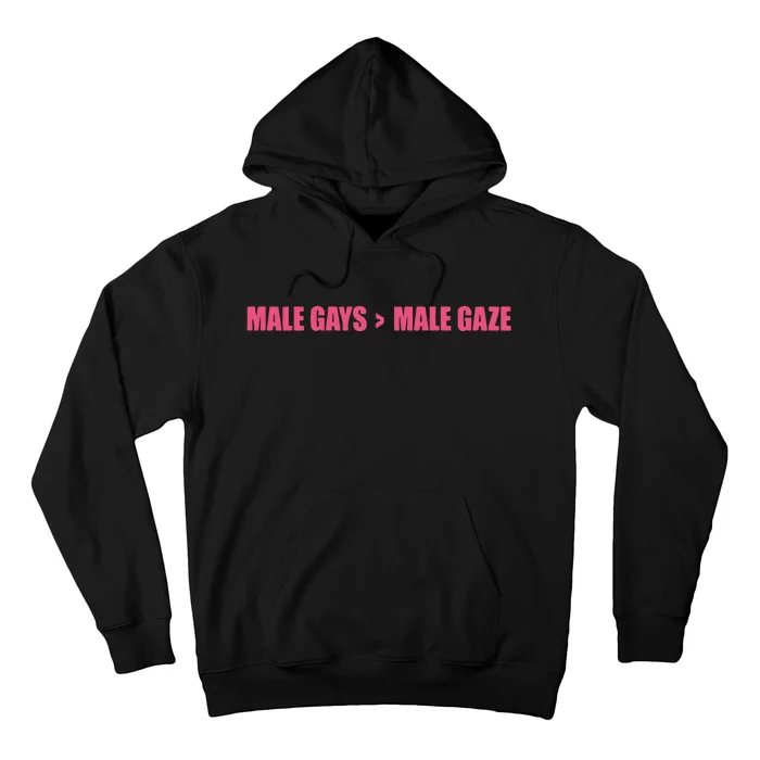 Male Gays More Male Gaze Hoodie