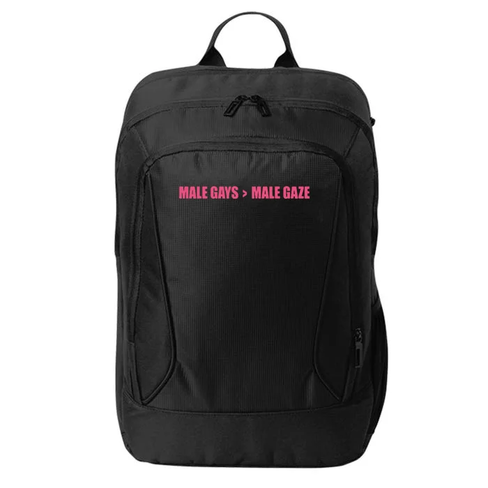 Male Gays More Male Gaze City Backpack