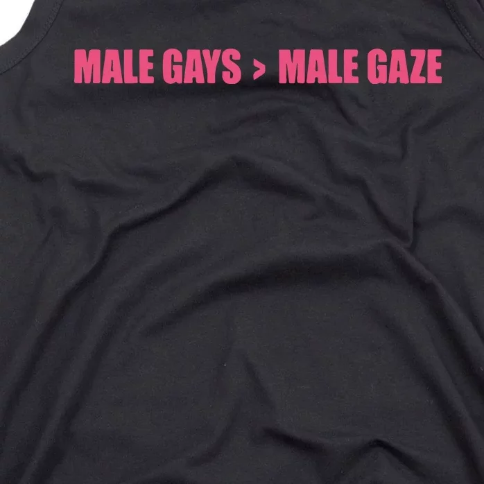 Male Gays More Male Gaze Tank Top