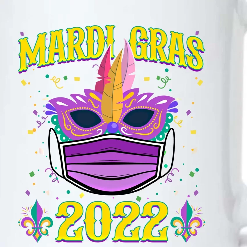 Mardi Gras Mask Funny Carnival Party New Orleans Cool Gift Black Color Changing Mug