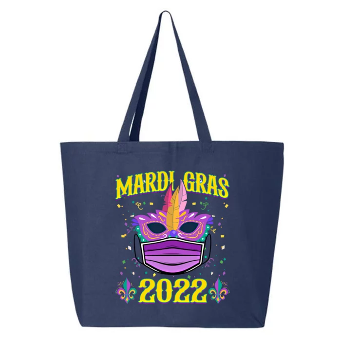 Mardi Gras Mask Funny Carnival Party New Orleans Cool Gift 25L Jumbo Tote