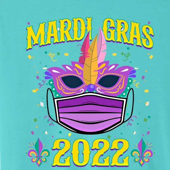 Mardi Gras Mask Funny Carnival Party New Orleans Cool Gift ChromaSoft Performance T-Shirt