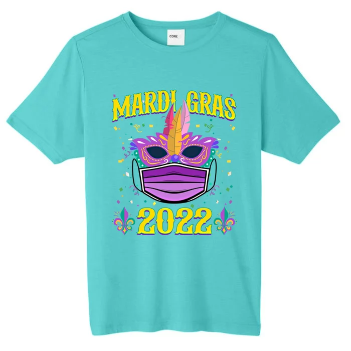 Mardi Gras Mask Funny Carnival Party New Orleans Cool Gift ChromaSoft Performance T-Shirt