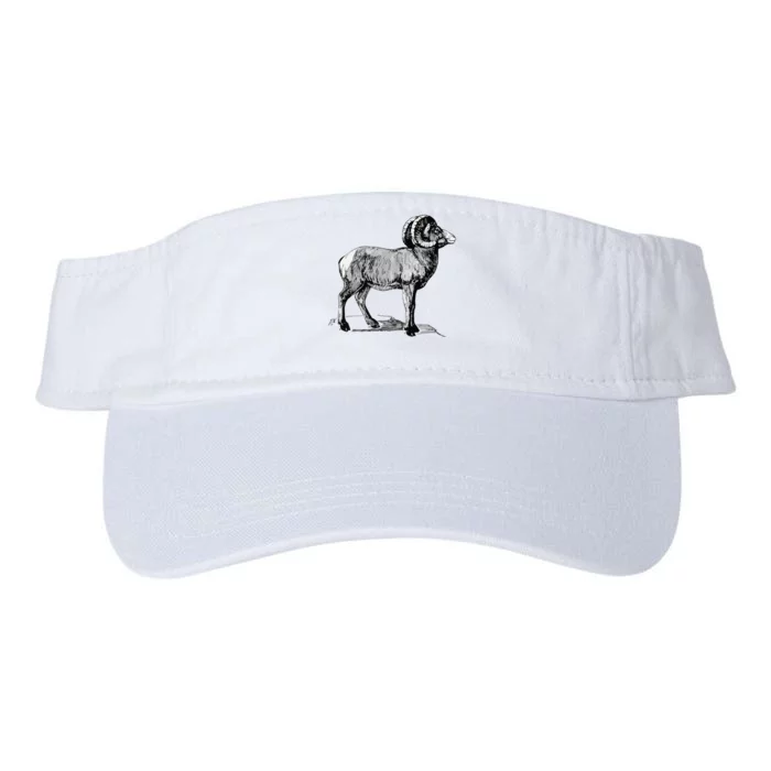 Mountain Goat Mountain Sheep Valucap Bio-Washed Visor