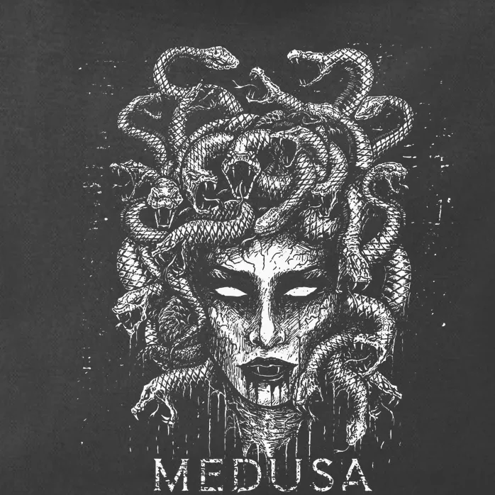 Medusa Greek Mythology Goddess With Snake Hair Zip Tote Bag