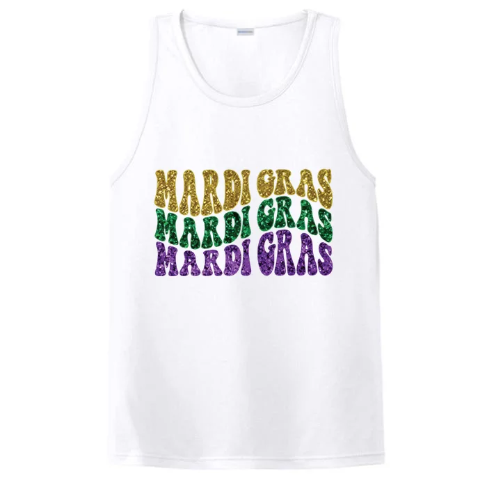 Mardi Gras Performance Tank