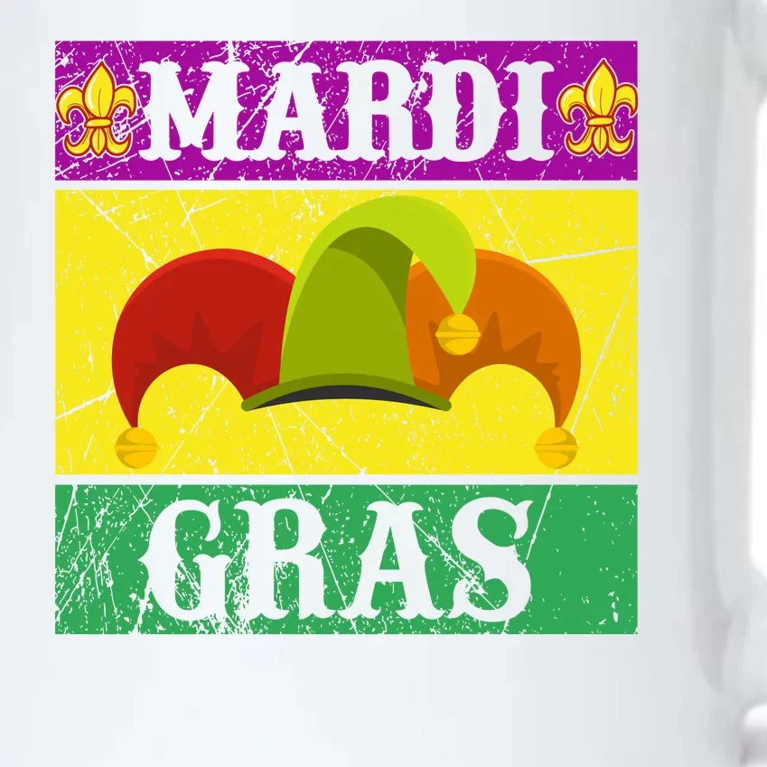 Mardi Gras Black Color Changing Mug