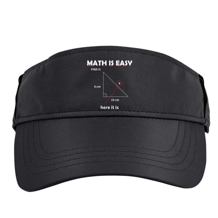 Math Geometry Mathematicians Adult Drive Performance Visor