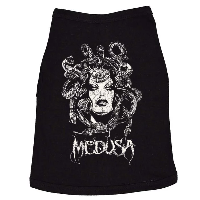 Medusa Greek Mythology Gothic Doggie Tank