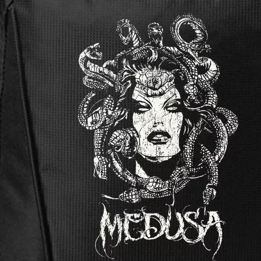 Medusa Greek Mythology Gothic City Backpack