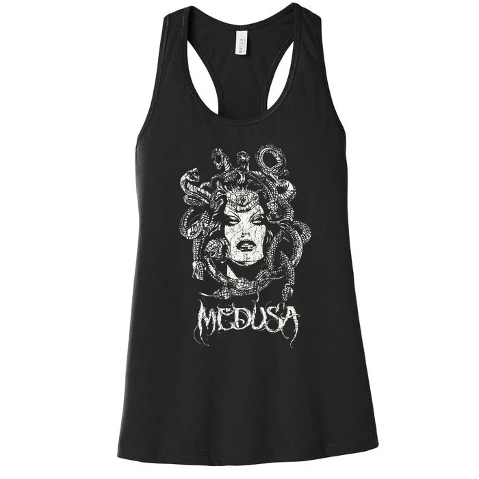 Medusa Greek Mythology Gothic Women's Racerback Tank