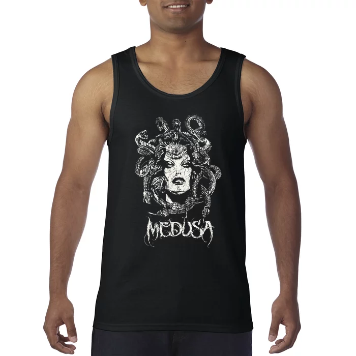 Medusa Greek Mythology Gothic Tank Top