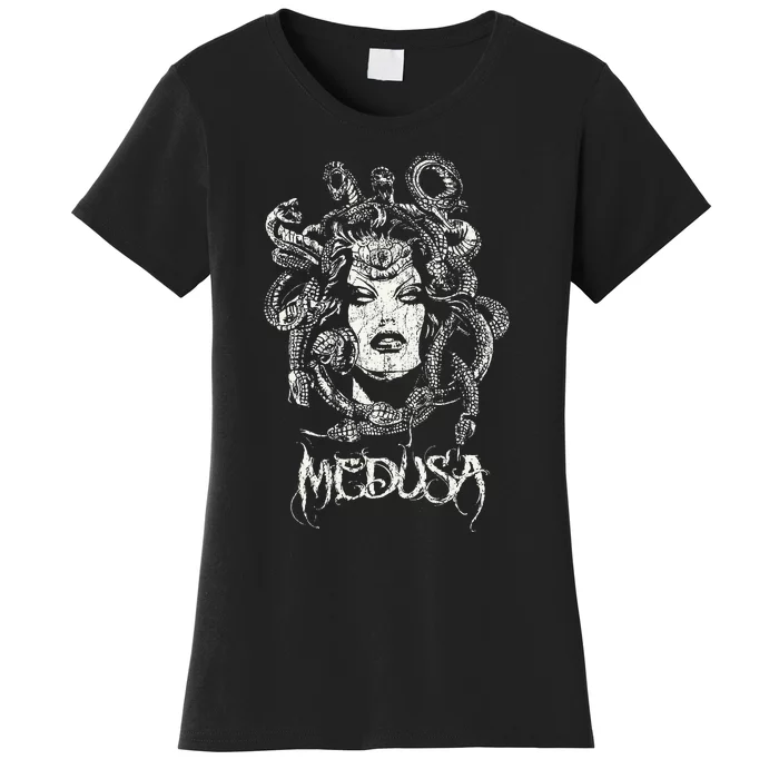 Medusa Greek Mythology Gothic Women's T-Shirt