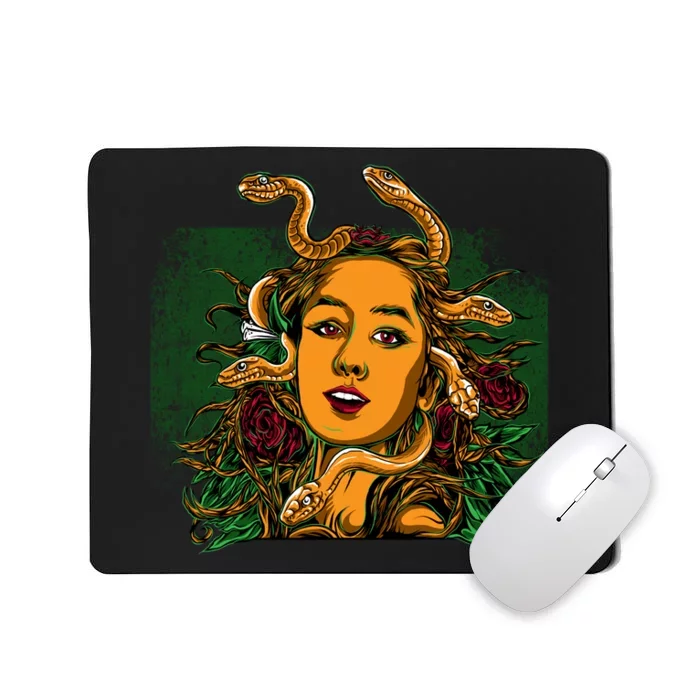 Medusa Greek Mythology Gorgo Mousepad