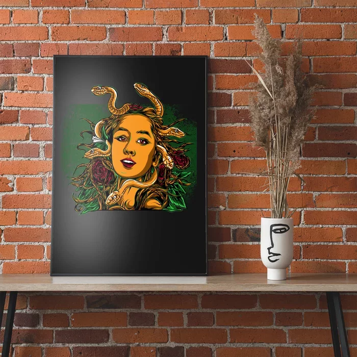 Medusa Greek Mythology Gorgo Poster