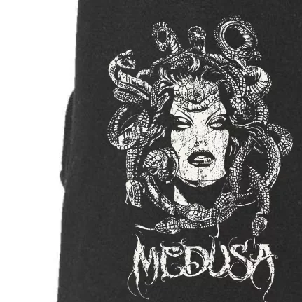 Medusa Greek Mythology Gothic Doggie 3-End Fleece Hoodie