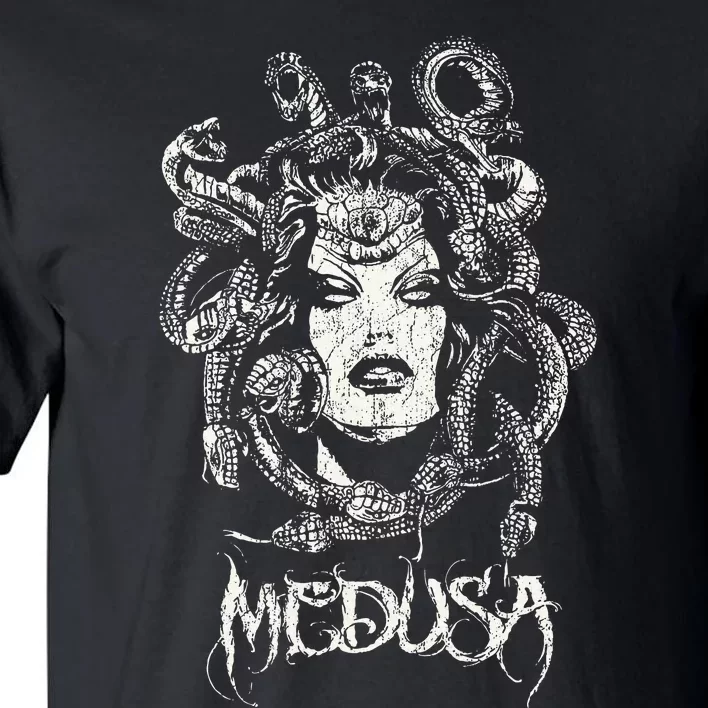 Medusa Greek Mythology Gothic Tall T-Shirt