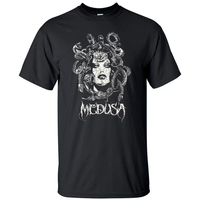 Medusa Greek Mythology Gothic Tall T-Shirt