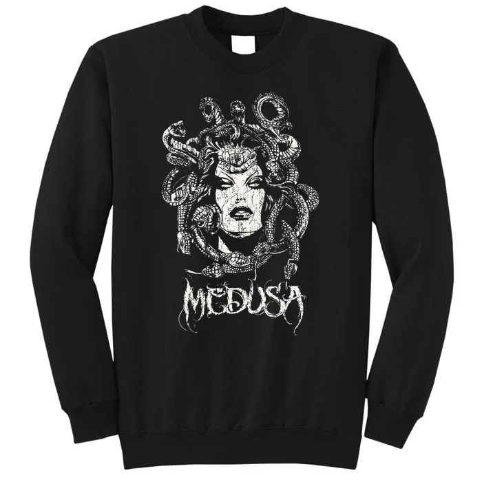 Medusa Greek Mythology Gothic Tall Sweatshirt