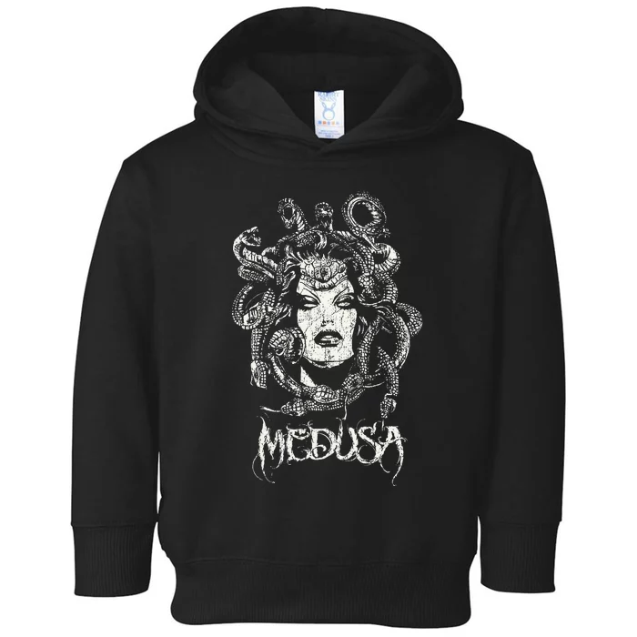 Medusa Greek Mythology Gothic Toddler Hoodie