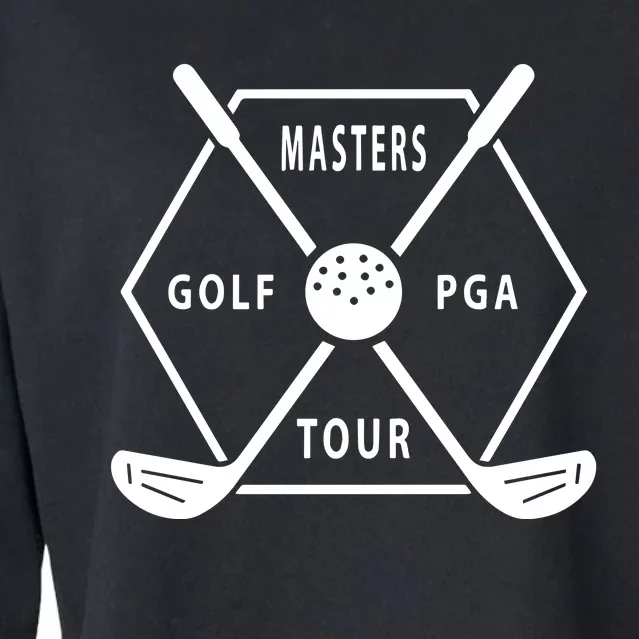 Masters Golf Cropped Pullover Crew