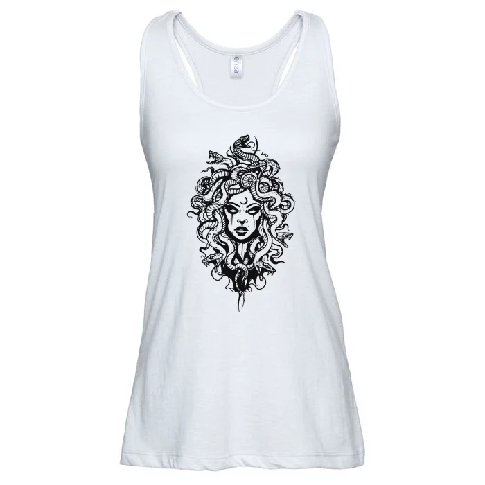 Medusa Greek Mythology Strong Women Rights Feminist Ladies Essential Flowy Tank