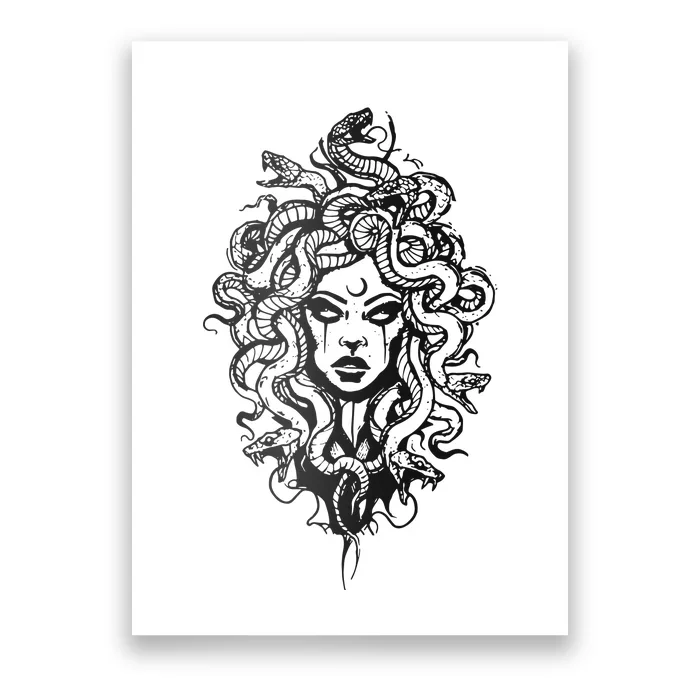 Medusa Greek Mythology Strong Women Rights Feminist Poster