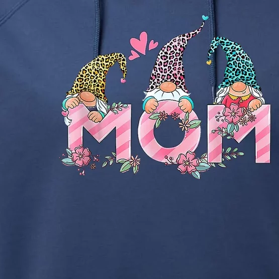 Mom Gnome Mother's Day Cute Gift Performance Fleece Hoodie