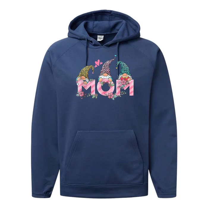 Mom Gnome Mother's Day Cute Gift Performance Fleece Hoodie