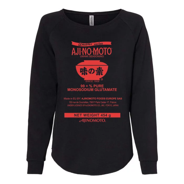 Monosodium Glutamate (Msg) Womens California Wash Sweatshirt