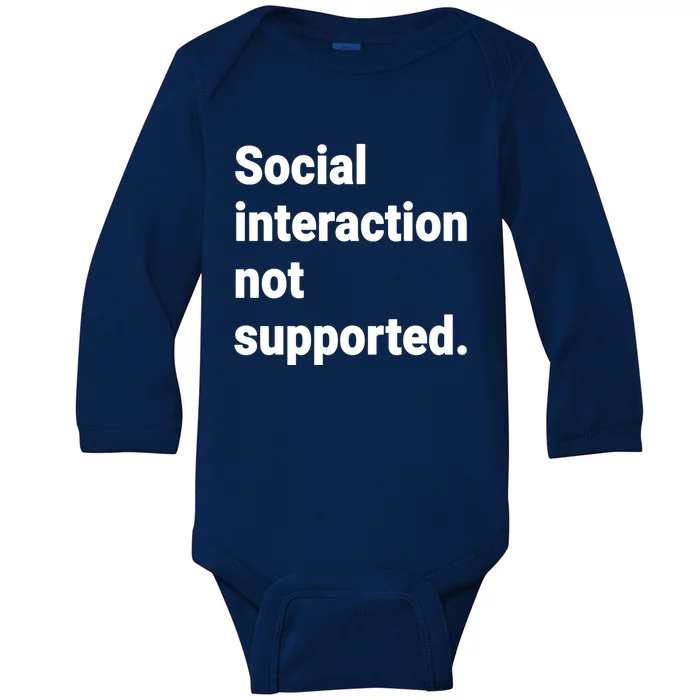 Meaningful Gift Baby Long Sleeve Bodysuit