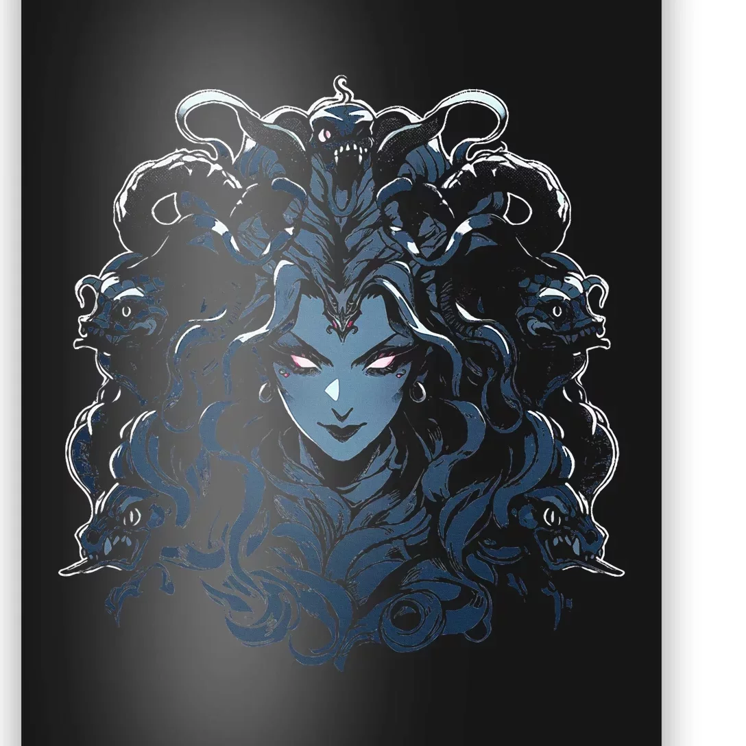 Medusa Greek Mythology Poster