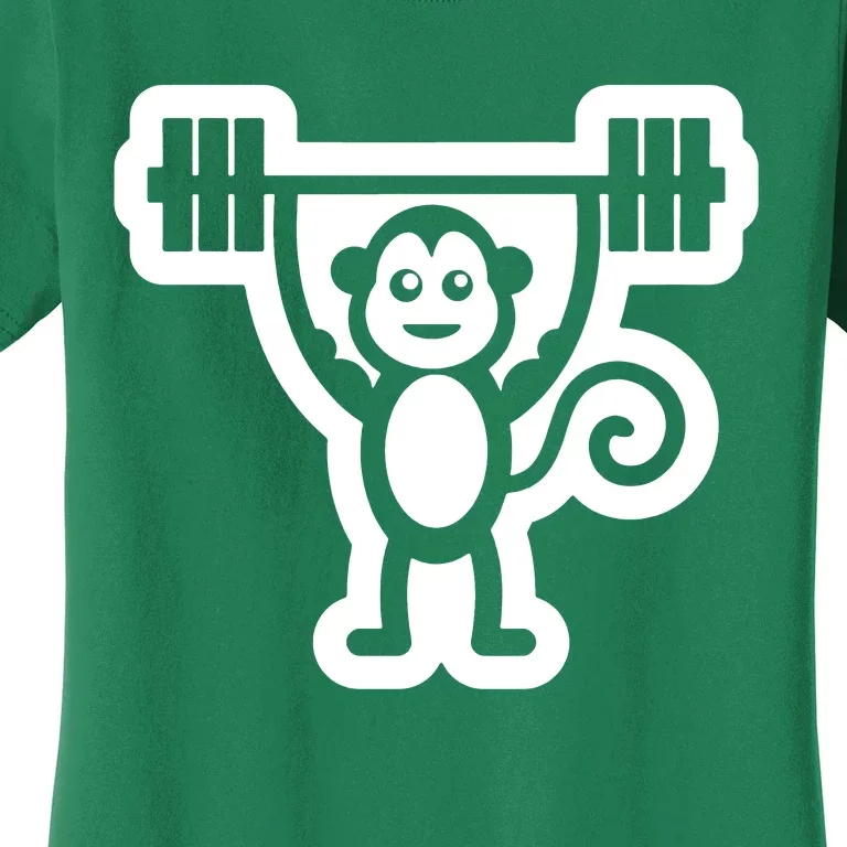 Muscle Gym Monkey Women's T-Shirt