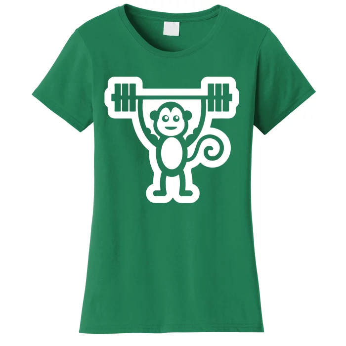 Muscle Gym Monkey Women's T-Shirt