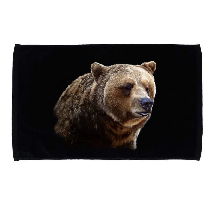 Majestic Grizzly Microfiber Hand Towel