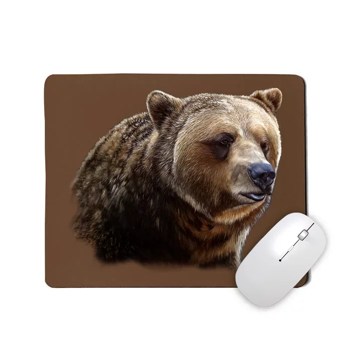 Majestic Grizzly Mousepad