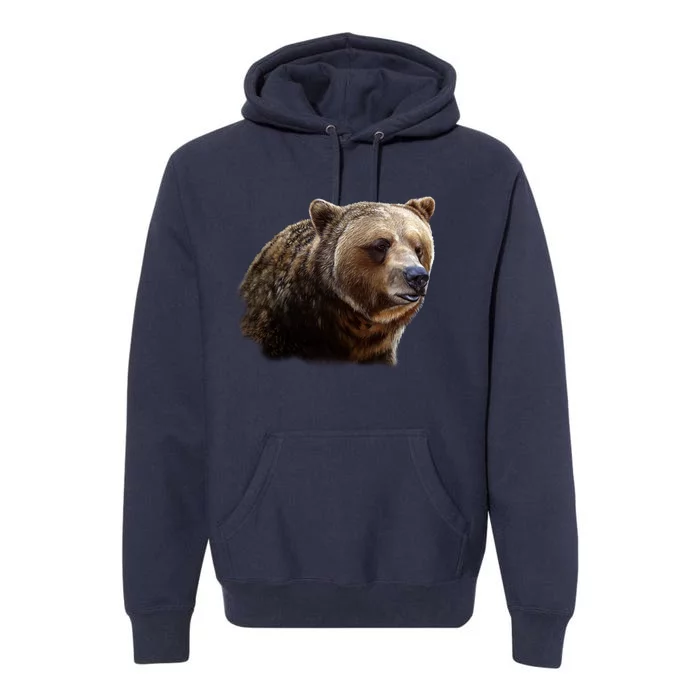 Majestic Grizzly Premium Hoodie