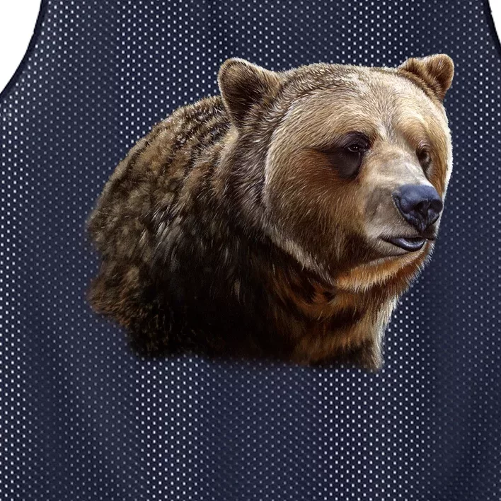 Majestic Grizzly Mesh Reversible Basketball Jersey Tank