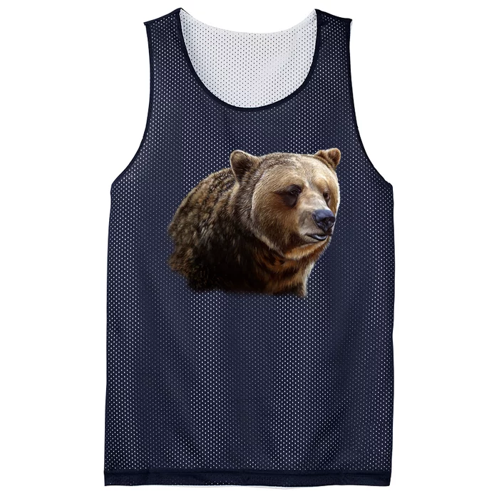 Majestic Grizzly Mesh Reversible Basketball Jersey Tank