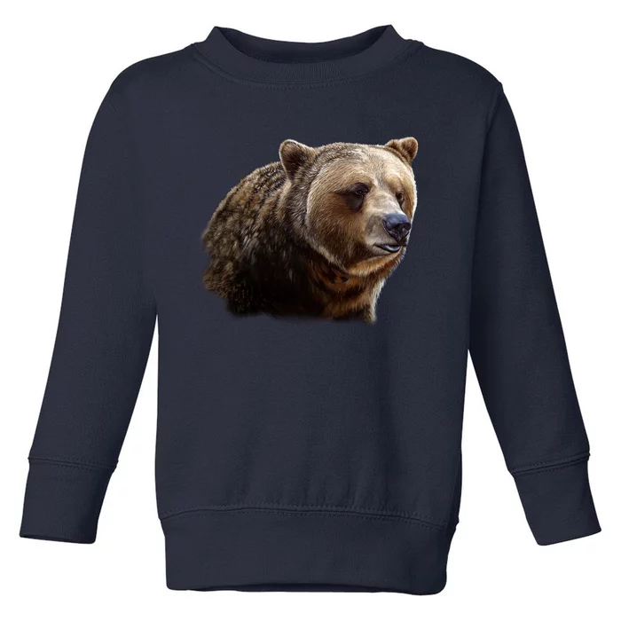 Majestic Grizzly Toddler Sweatshirt