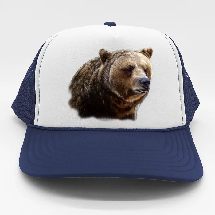 Majestic Grizzly Trucker Hat