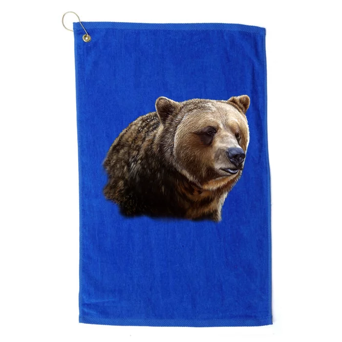 Majestic Grizzly Platinum Collection Golf Towel