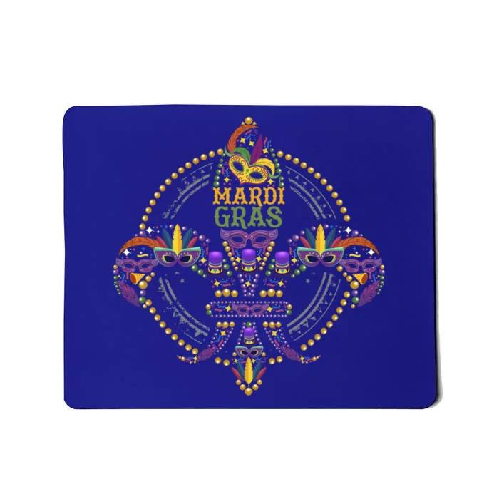 Mardi Gras Mask Gift Design Idea Gift Mousepad