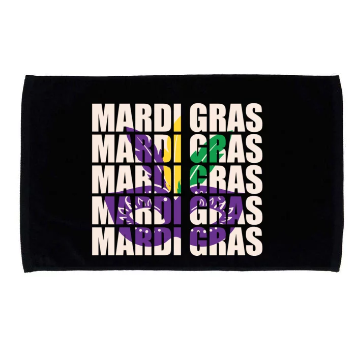 Mardi Gras Mask Mardi Gras Party Costume Microfiber Hand Towel